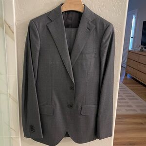 Proper Cloth VBC Grey S110s Allen Suit (Size: 38R)